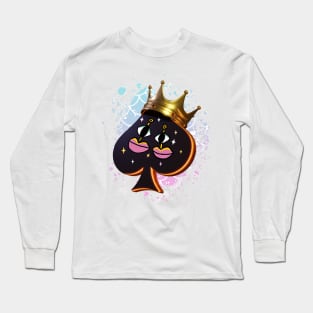 A casino with two pairs of eyes that smiled slightly mischievously. Long Sleeve T-Shirt